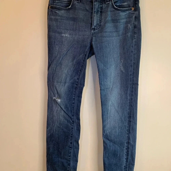 Pilcro and the Letterpress Anthropologie High Rise Distressed Skinny - Picture 3 of 6